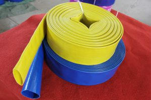  PVC lay flat water hose for use in agriculture