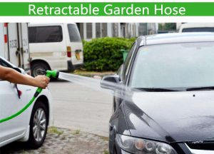 Retractable garden hose