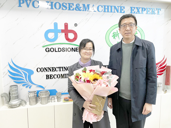 Congratulations to Ms. Han for joining GOLDSIONE for 10 years