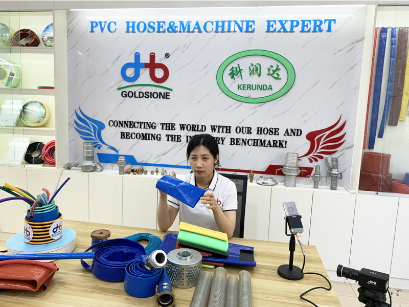 132 Canton Fair Live PVC Hose