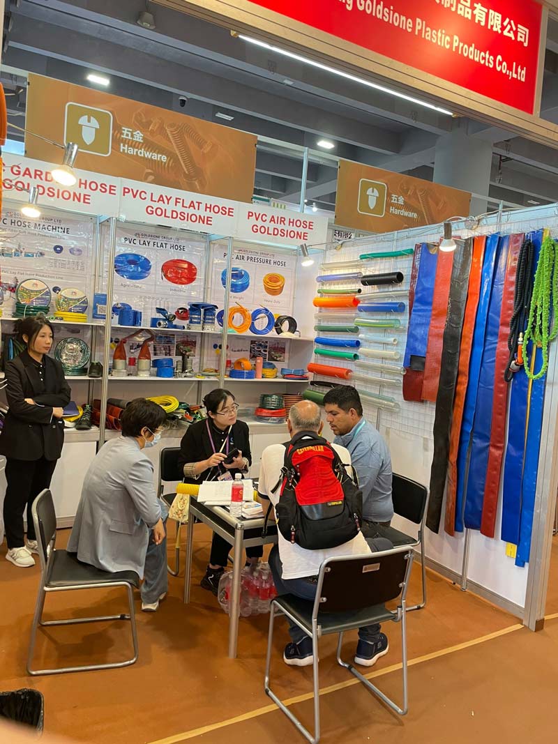 PVC Hose Demonstrations at The 134th Canton Fair