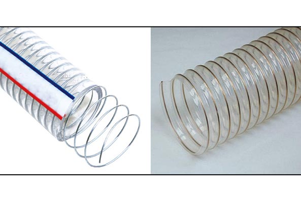 PVC Steel Wire Reinforced Hose vs. Polyurethane Hose