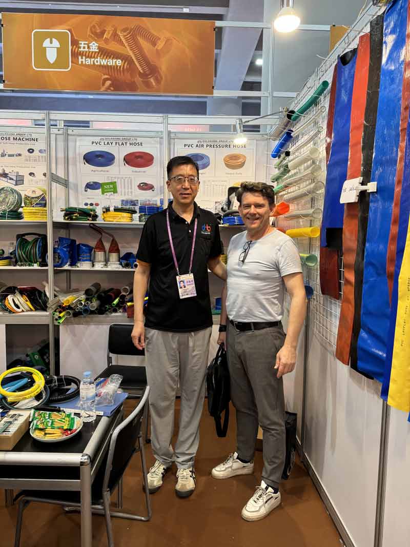 Goldsione PVC hose Achieved Complete Success At The 135th Canton Fair