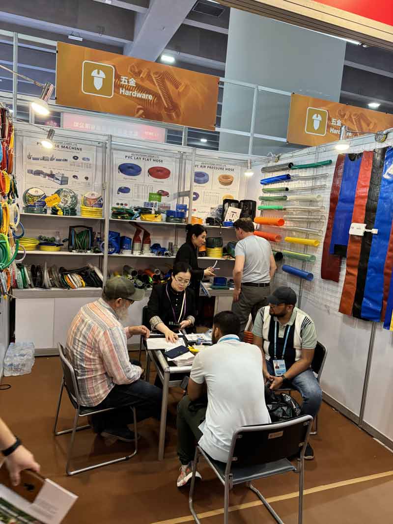 Goldsione PVC hose Achieved Complete Success At The 135th Canton Fair