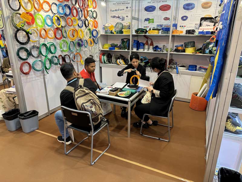 Goldsione PVC hose Achieved Complete Success At The 135th Canton Fair