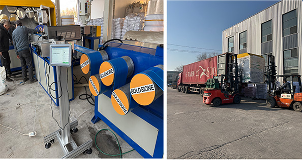 PVC Lay flat Hose machine Shipped to Africa, Empowering the Belt and Road Initiative